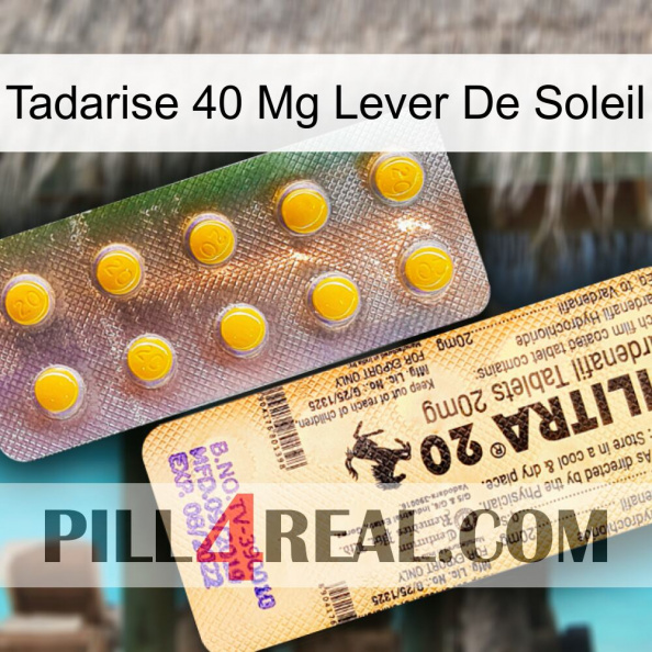 Tadarise 40 Mg Sunrise new06
